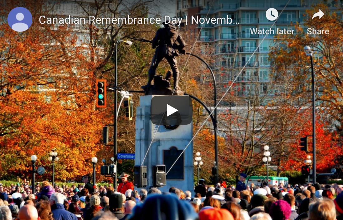Canada Remembrance Day